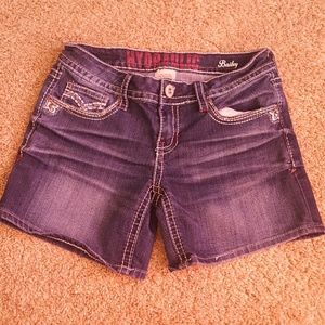 HYDRAULIC Bailey Semi dark wash jeans shorts